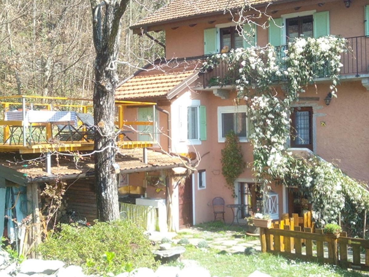 Апартаменты La Vecchia Casa Rosa Каннеро-Ривьера Экстерьер фото