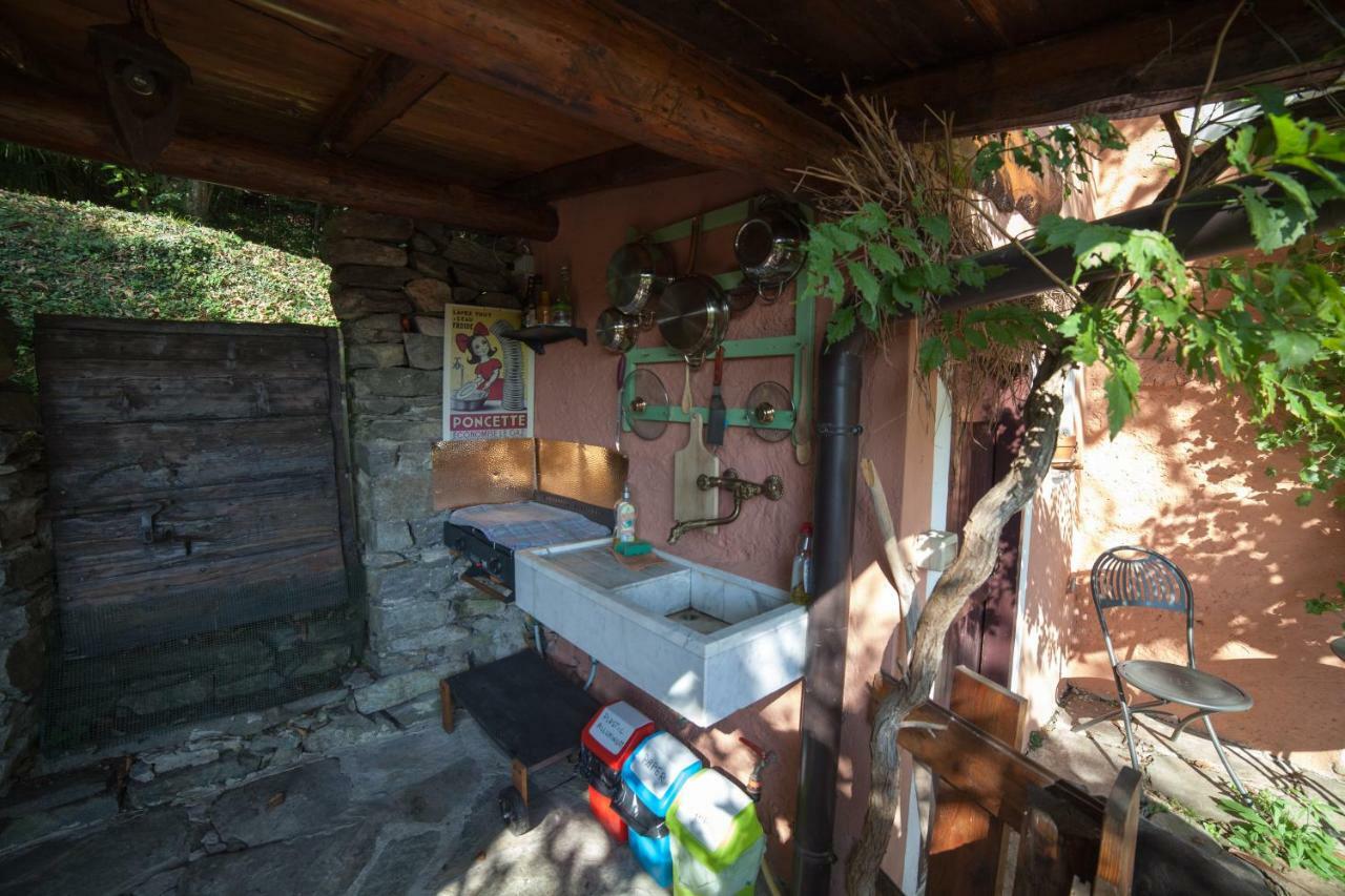 Апартаменты La Vecchia Casa Rosa Каннеро-Ривьера Экстерьер фото